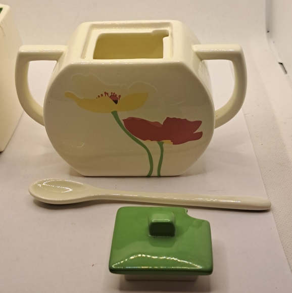 Russ retro creamer, sugar and creamer. - Picture 4 of 8